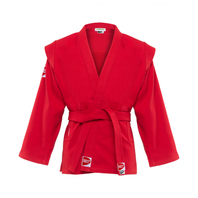Куртка для самбо Junior SCJ-2201, красный, р.2/150