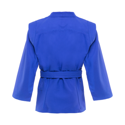 Куртка для самбо JS-302, синяя, р.4/170